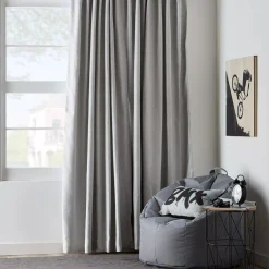 Bryce Grey Blackout Curtain