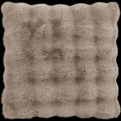 Bubble Faux Fur Decorative Pillow