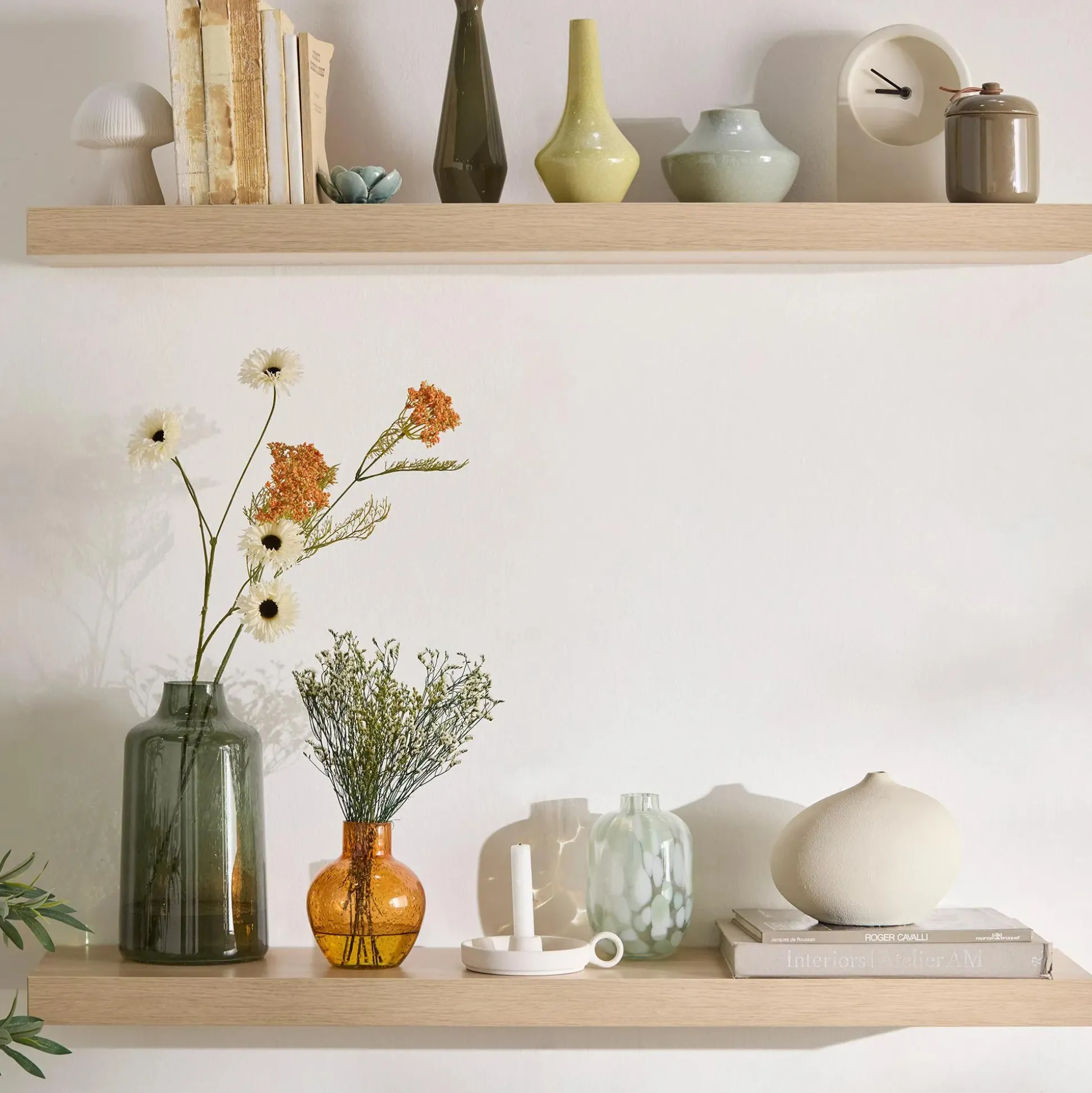 Bubble Glass Table Vase