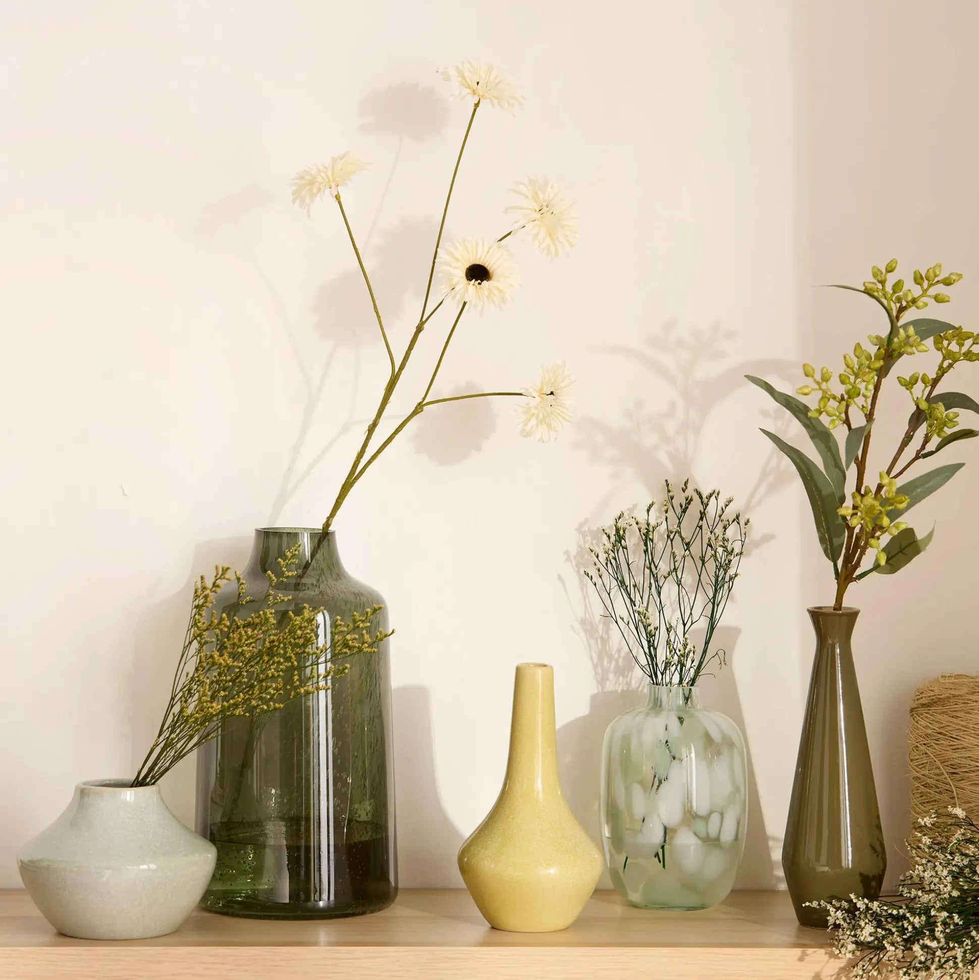 Bubble Glass Table Vase