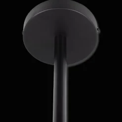 3-Bulb Metal and Wood Ceiling Lamp