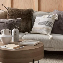 Cement Bottle Table Vase