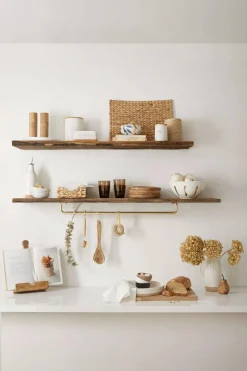 Ceramic & Wood Butter Dish