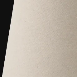 Ceramic and Linen Table Lamp