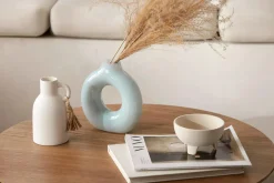 Ceramic Bottle Vase with Tassel