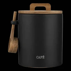 Ceramic Coffee Jar with Spoon