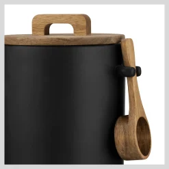 Ceramic Coffee Jar with Spoon