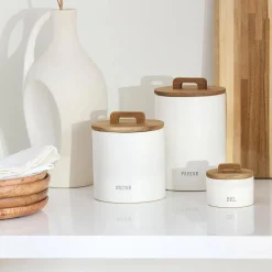 Ceramic Flour Jar