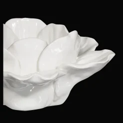 Ceramic Flower Taper Candle Holder