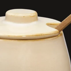 Ceramic Jar with Spoon