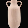 Ceramic Red Vase with Handles