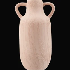 Ceramic Red Vase with Handles