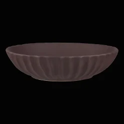 Ceramic Ribbed Bowl