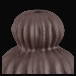 Ceramic Ribbed Taper Candle Holder