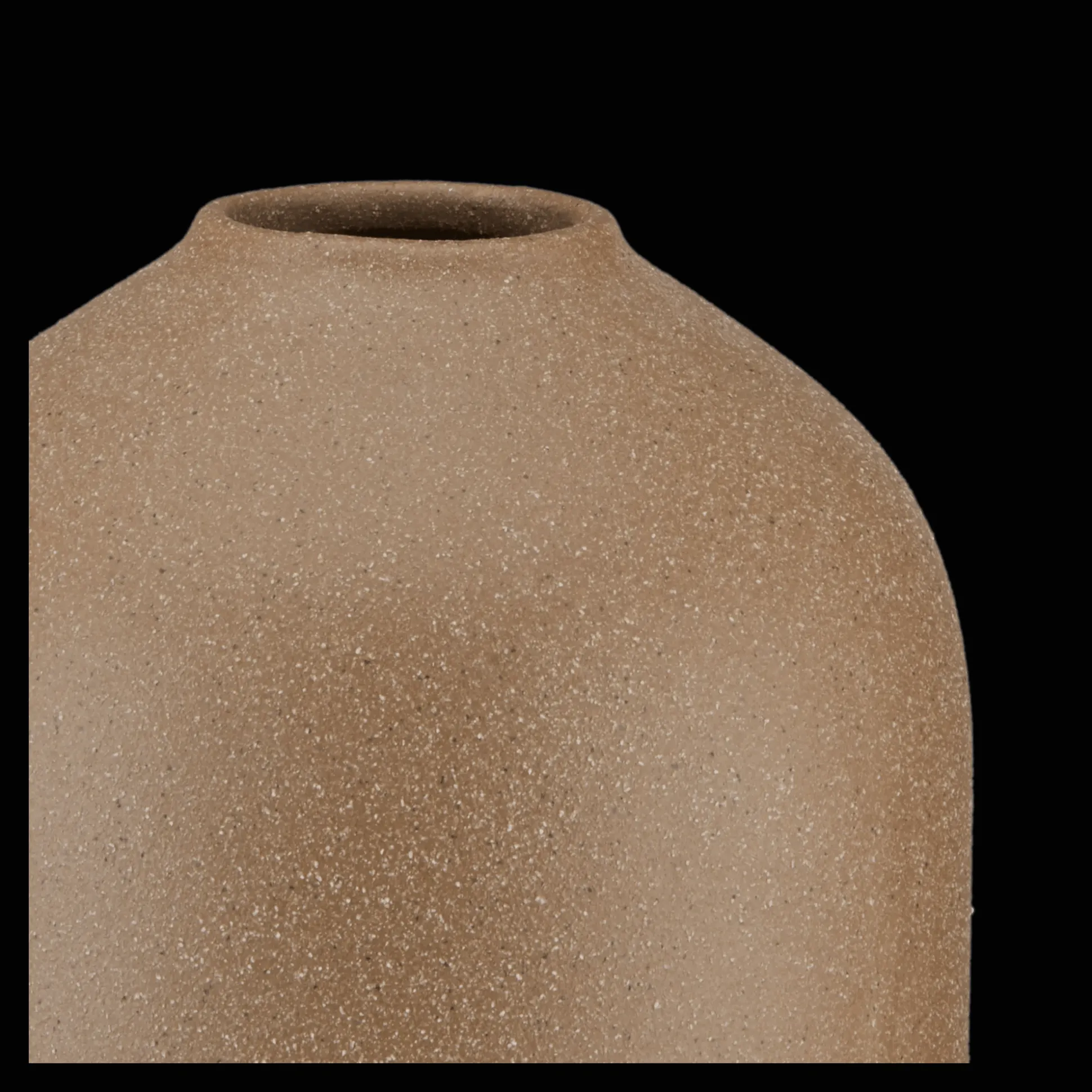 Ceramic sanded Floor Vase