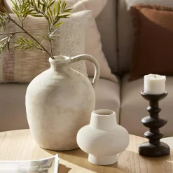 Ceramic Table Vase with Handle