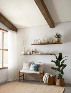 Ceramic Table Vase with Rope on Handles