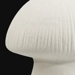 Ceramic White Mushroom