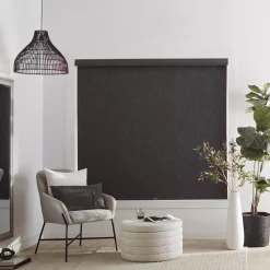 Charcoal Chita Cordless Blackout Roller Shade