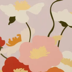 Colorful Flowers Framed Art