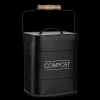 Compost Rustic Metal Bin