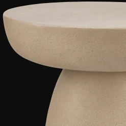 Concrete Effect Side Table