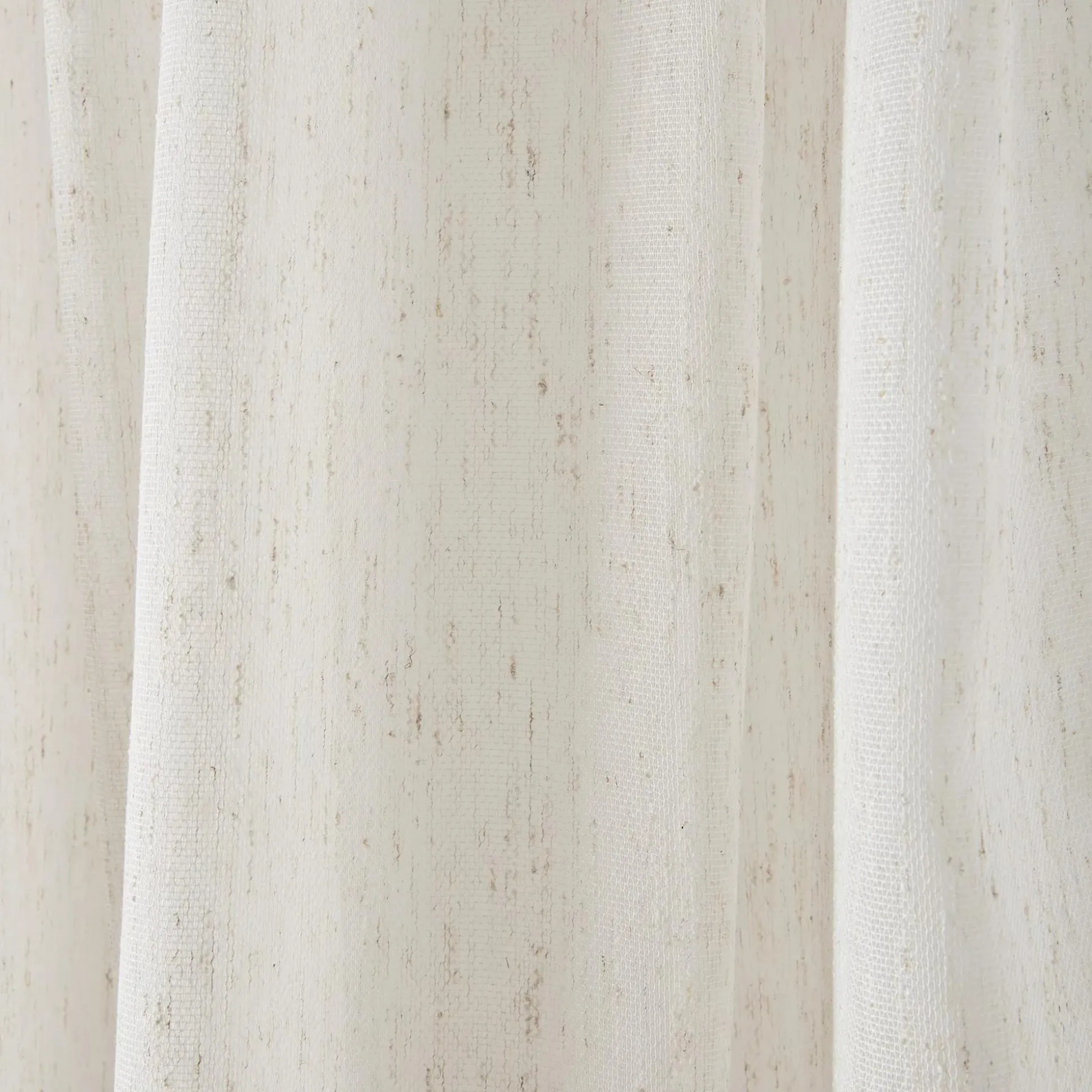 Cream Eneca Back-Tab/Rod-Pocket Curtain