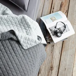 Damien Collection - Reversible Jersey Coverlet Set