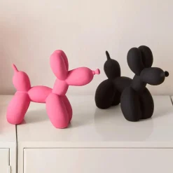 Decorative Black Balloon Dog