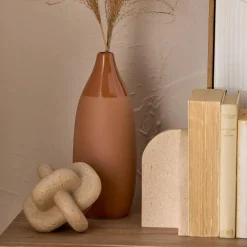 Decorative Speckled Ceramic Knot