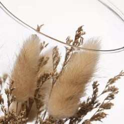 Dried Flowers Glass Dome