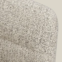 Fabric and Metal Accent Chair