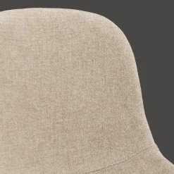 Fabric and Metal Bar Stool