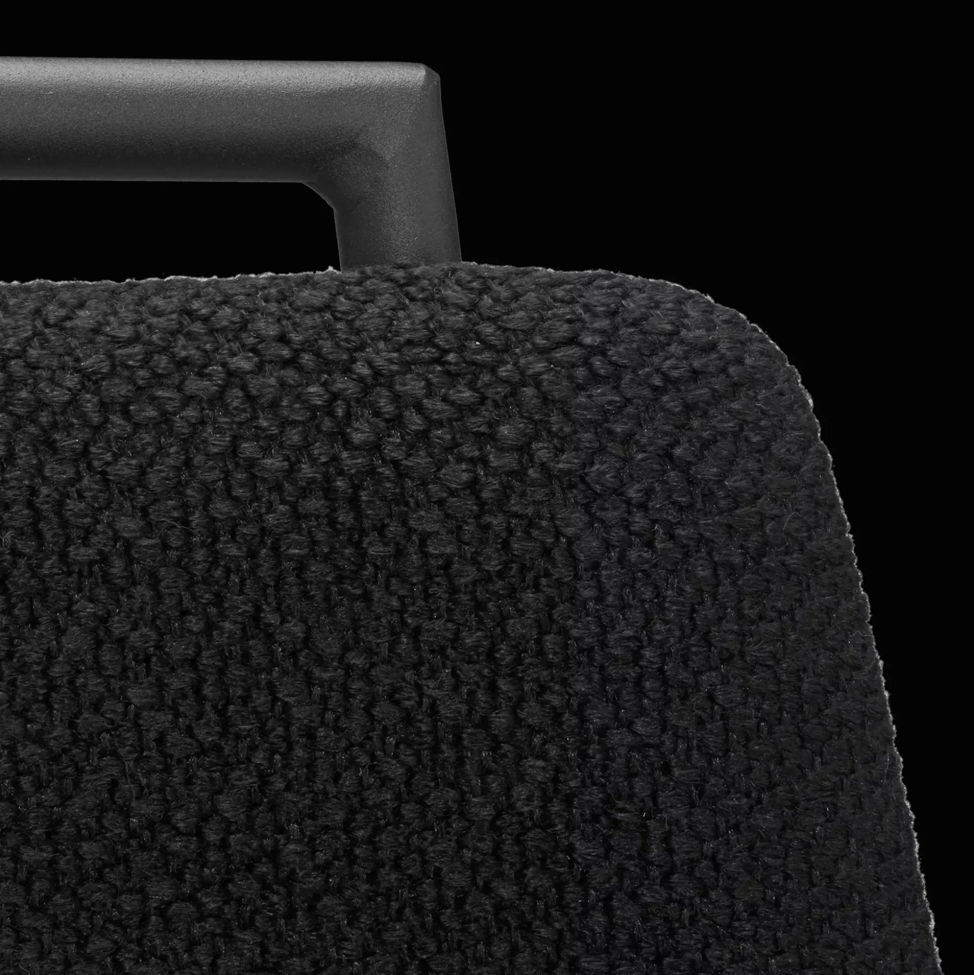 Fabric and Metal Counter Stool