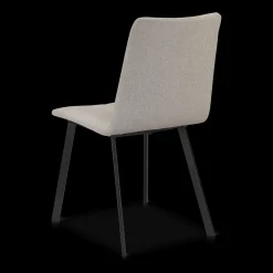 Fabric and Metal Dining Chair