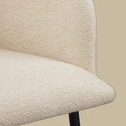 Fabric and Metal Dining Chair