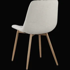 Fabric and Metal Dining Chair