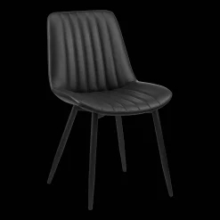 Fabric and Metal Dining Chair