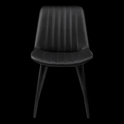 Fabric and Metal Dining Chair