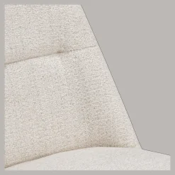 Fabric and Metal Dining Chair