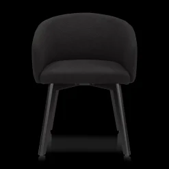 Fabric and Wood Dining Chair