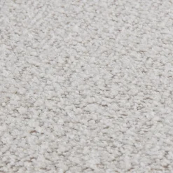 Fabric and Wood Ottoman with Storage