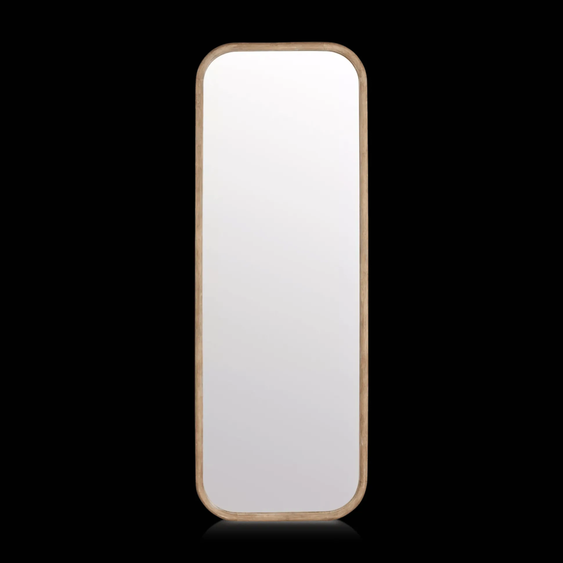 Farmhouse Rectangular Wood Mirror