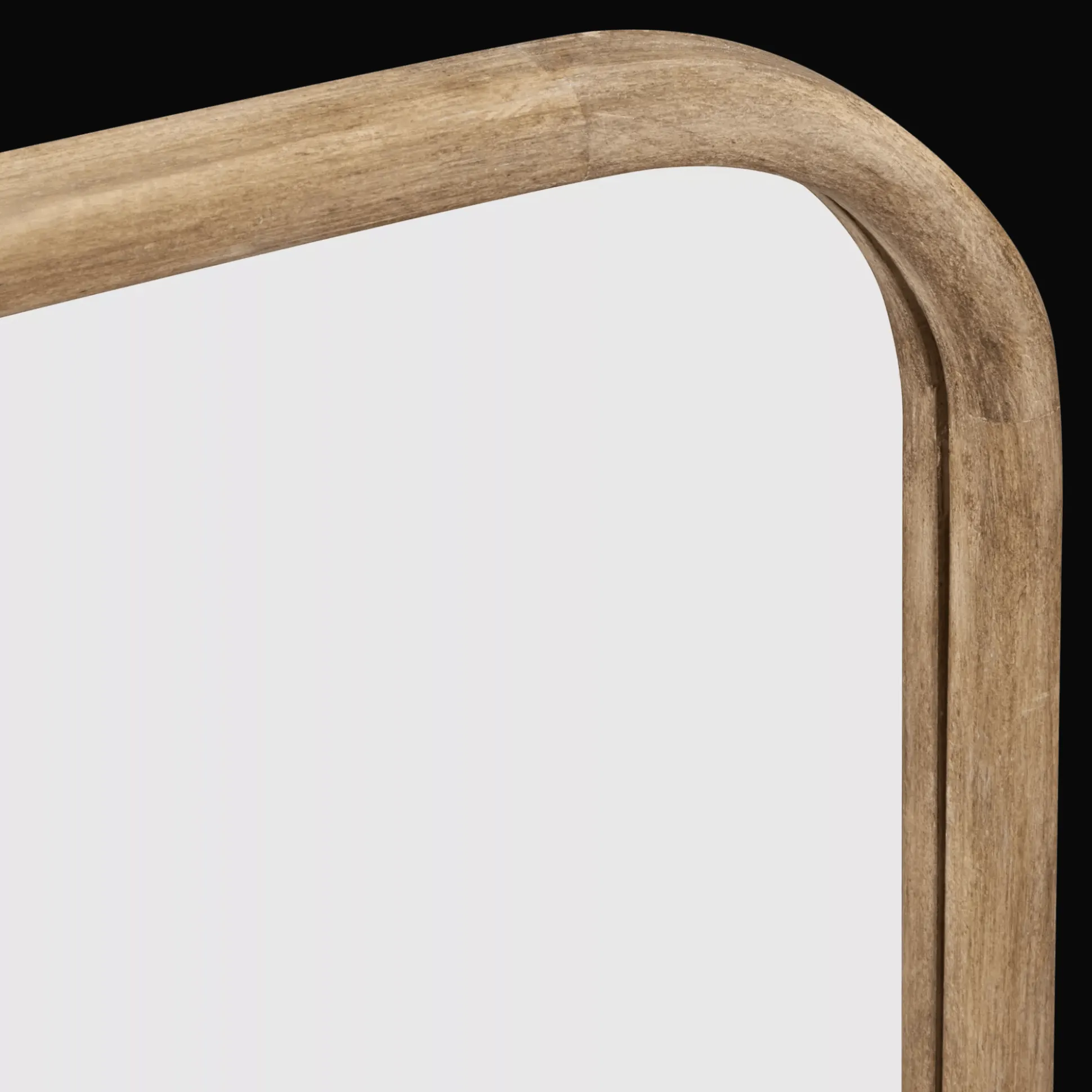 Farmhouse Rectangular Wood Mirror