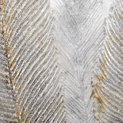 Feathers Oil Painted Canvas