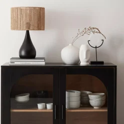 Flared Metal Lamp Base