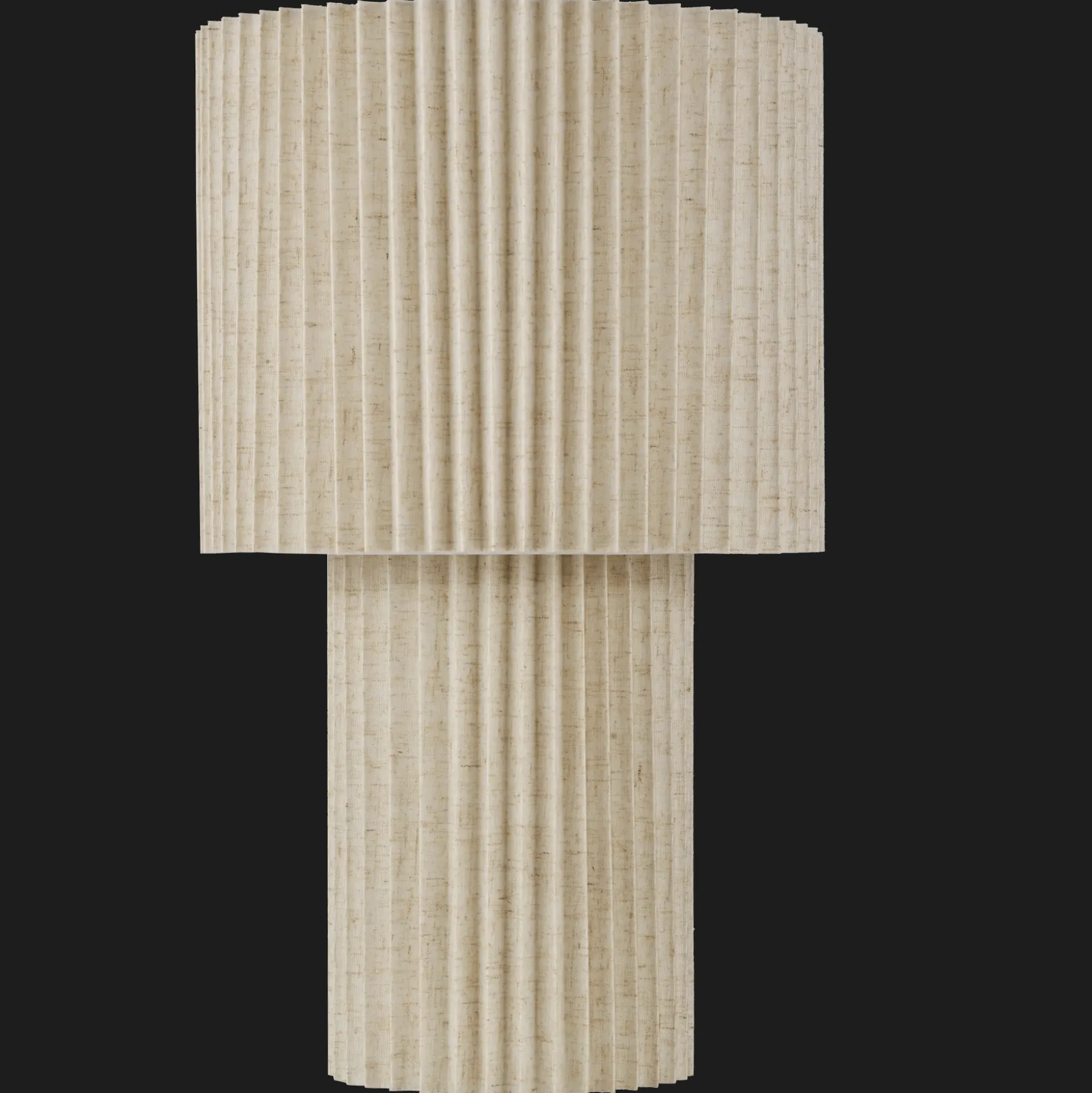 Fold Linen Table Lamp