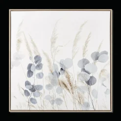 Framed Eucalyptus and Pampas