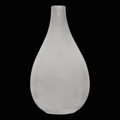 Frosted Glass Table Vase
