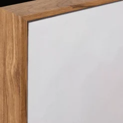 Gel-Embellished Watercolor Landscape Framed Art